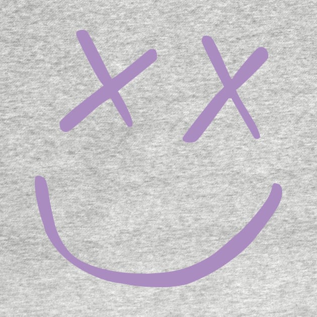 Louis Tomlinson Smiley Purple by lashton9173